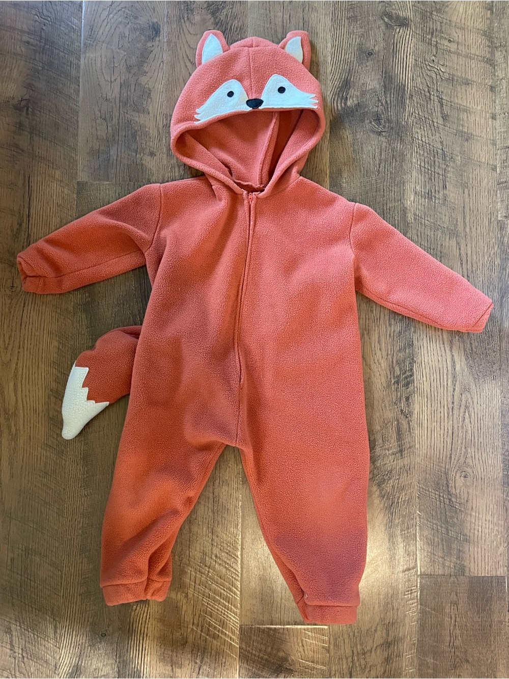 Fleece Fox Costume Handmade